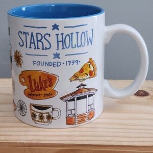 Gilmore Girls Stars Hollow Luke's Al's Pancake House Dragonfly Inn Ceramic Mug